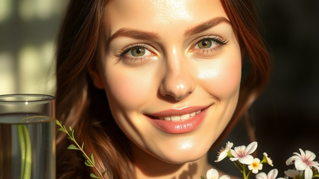 How I Achieve a Natural Glow Without Any Makeup